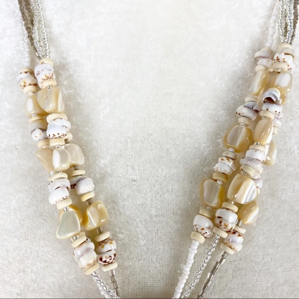 Bohemian Style Boho Floral Statement Necklace